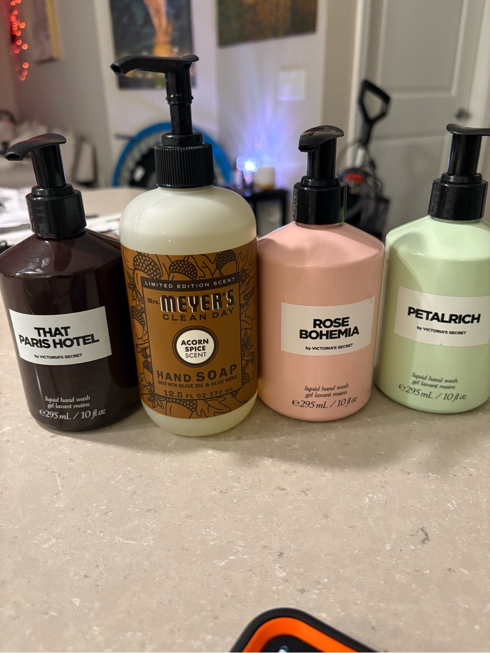 Mrs. Meyer's Acorn Spice Hand Soap and Victoria’s Secret bundle